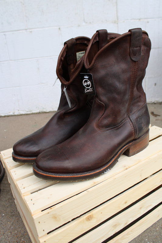 Double H Boots® Brown Slouch Boots