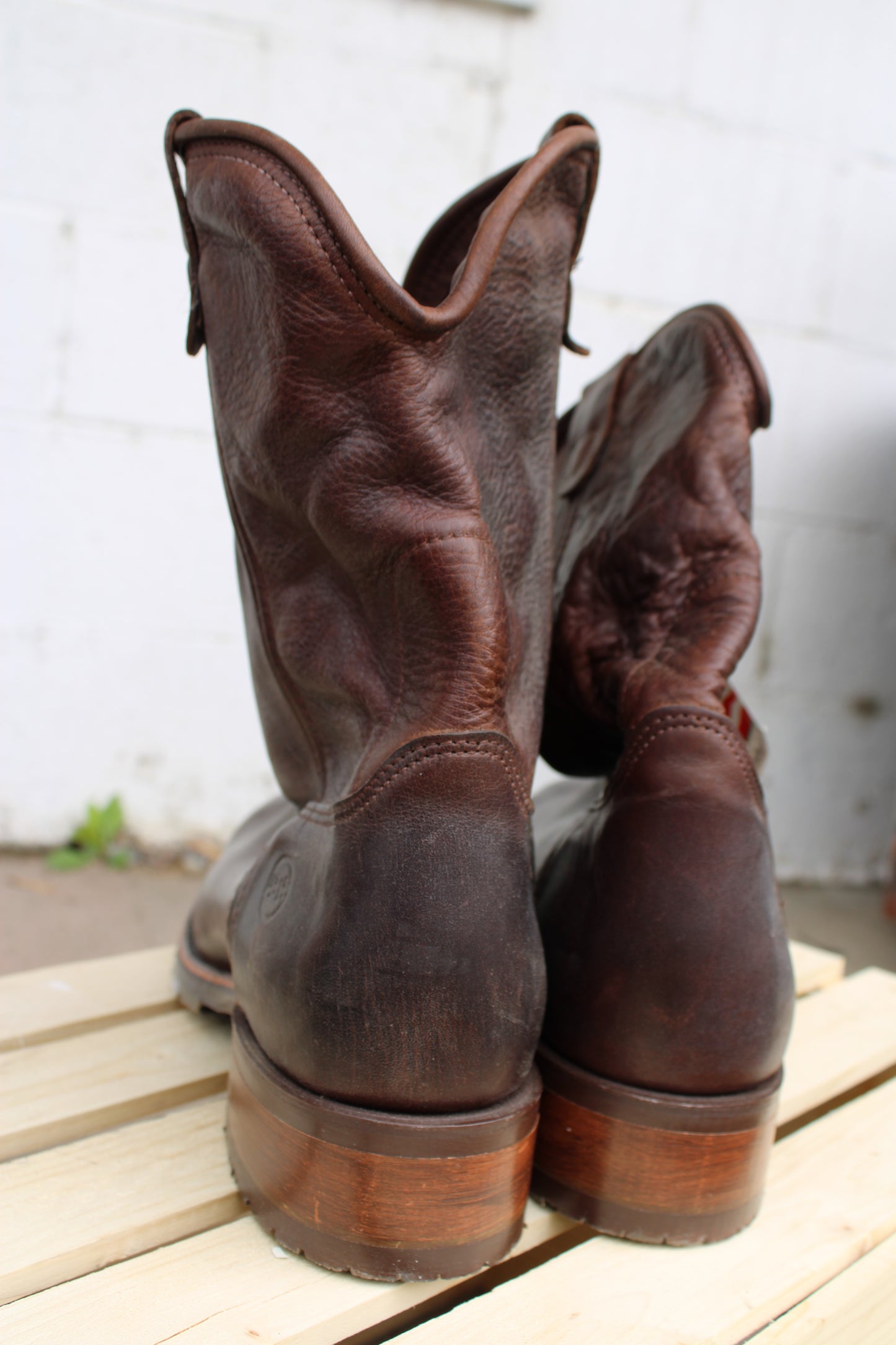 Double H Boots® Brown Slouch Boots 2510