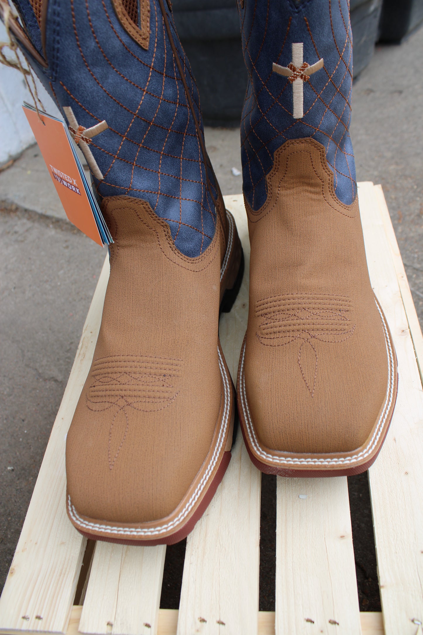 Twisted X-12” Western Work Boot