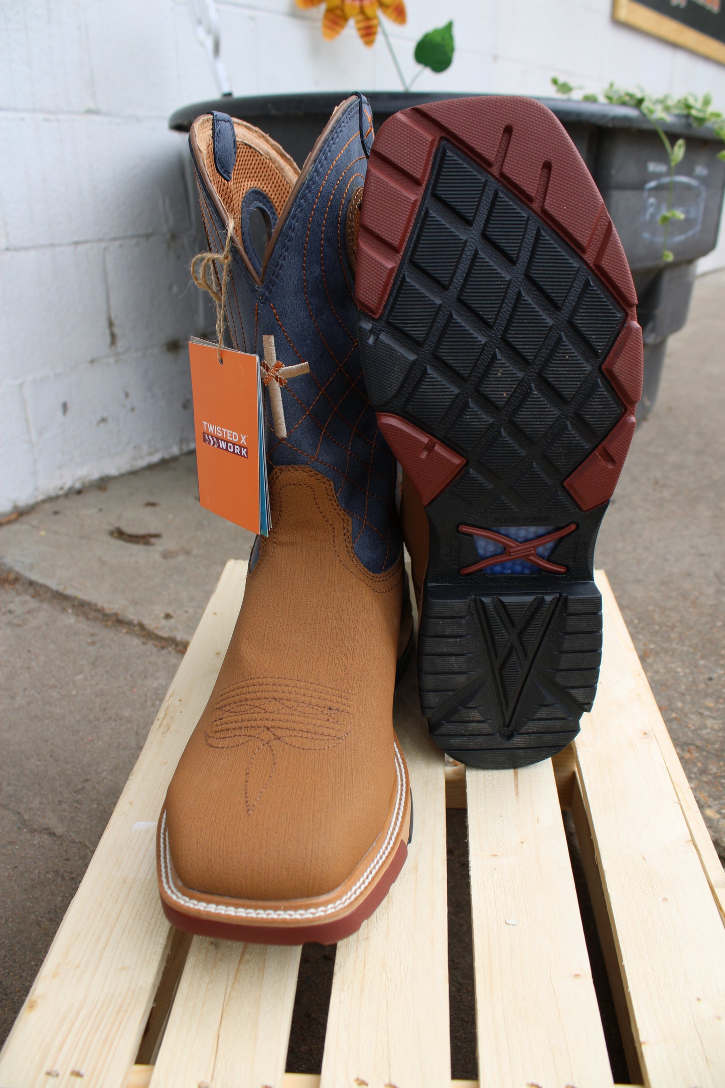 Twisted X-12” Western Work Boot