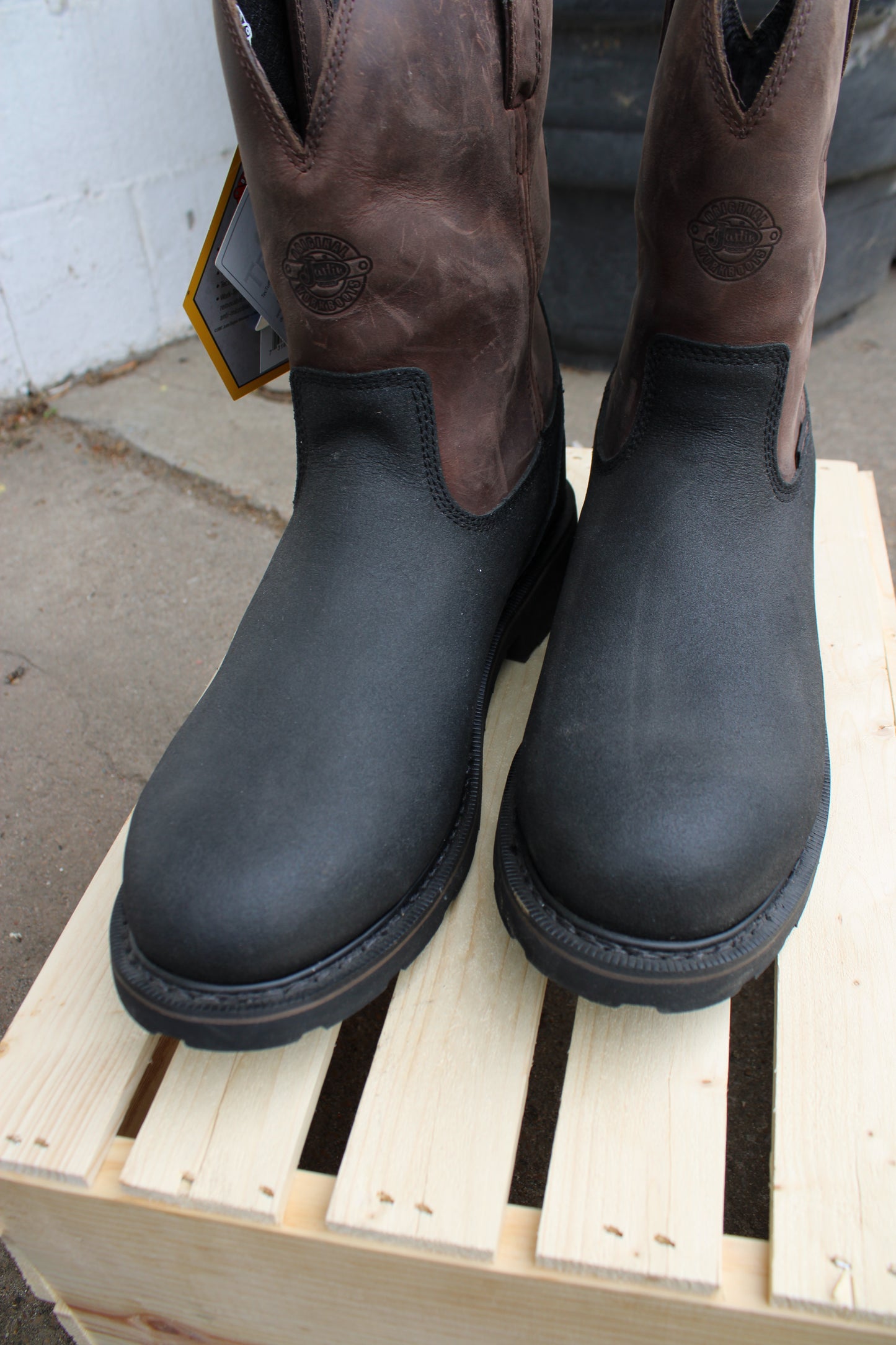 Justin® Work Tek Work Boots-Steel Toe