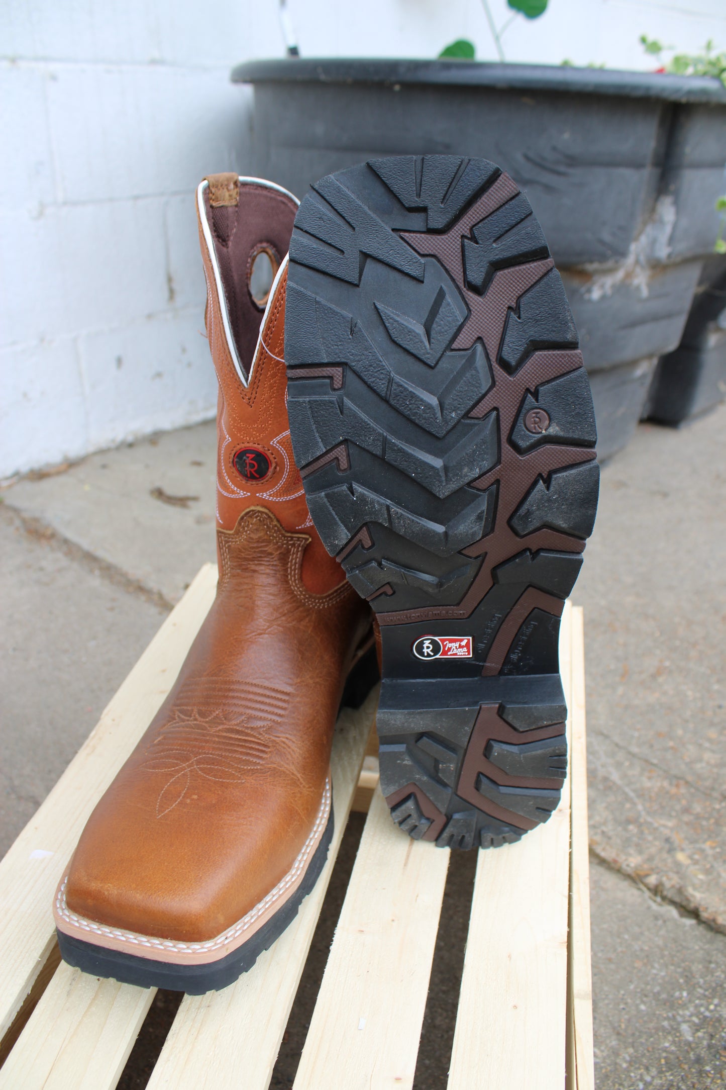 Tony Lama® 3R Comanche Composite Toe Work Boots
