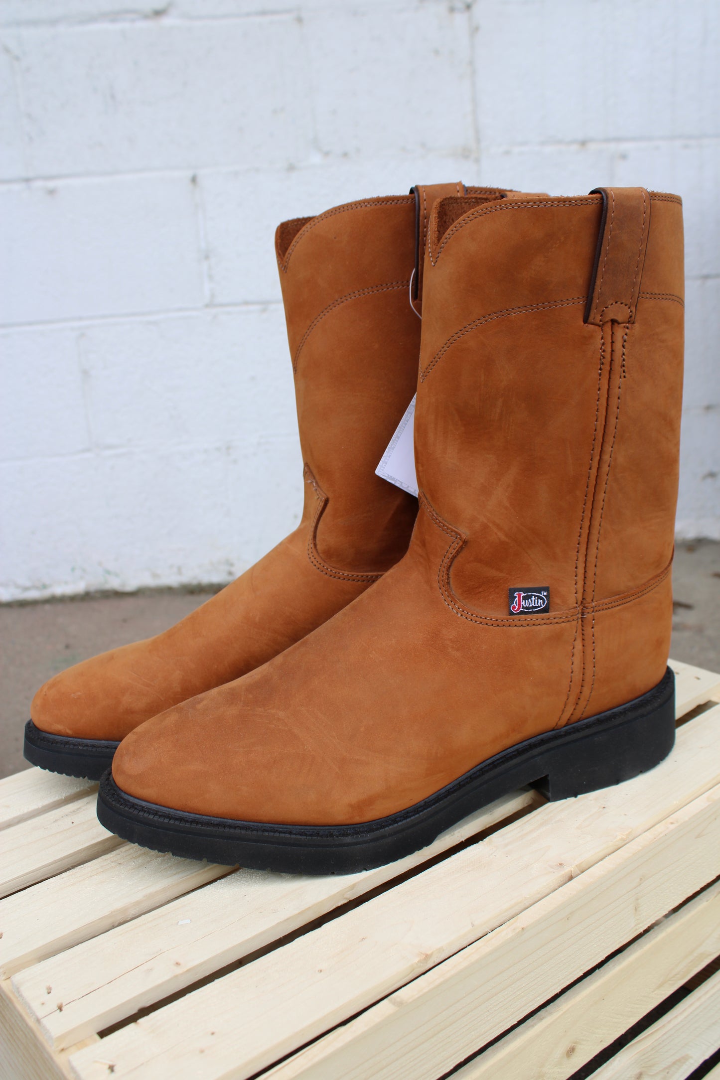 Justin® Boots- Conductor 10" Workboots