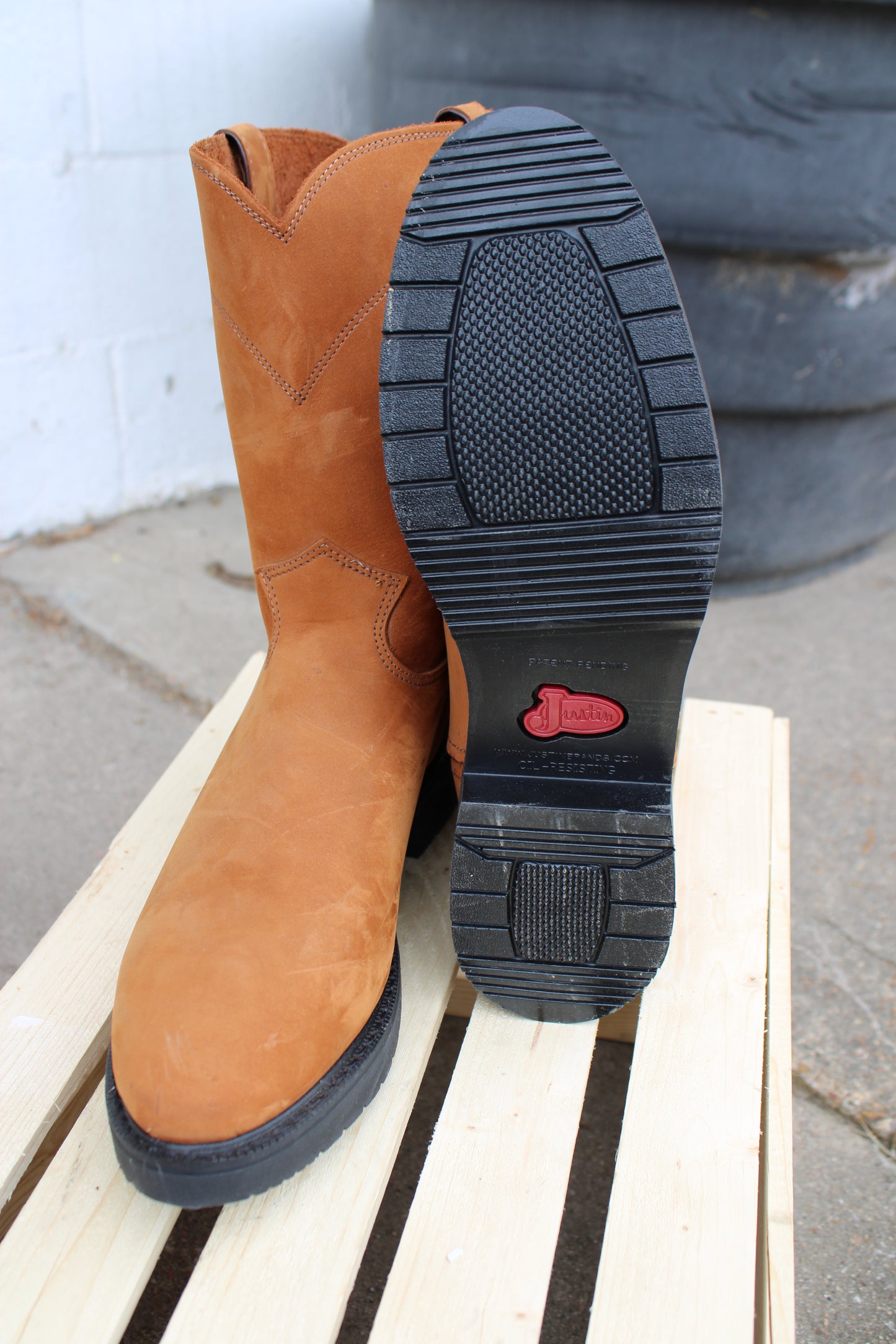 Justin® Boots- Conductor 10" Workboots