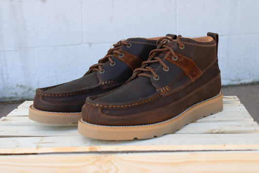 Men's 4" Wedge Sole Boot by Twisted X- Tobacco Brown
