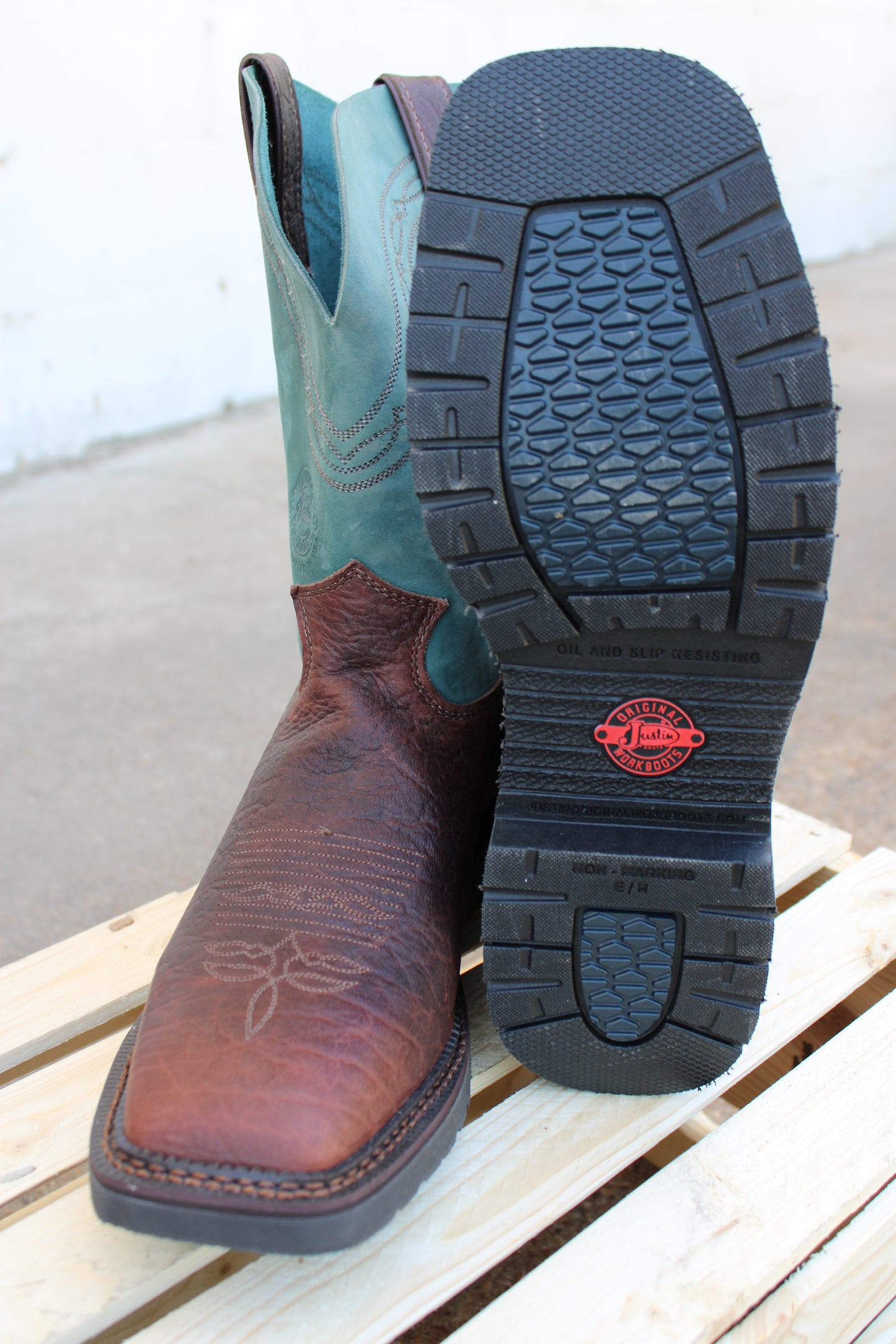 Justin® 11" Pull-On Work Boot- CLEARANCE