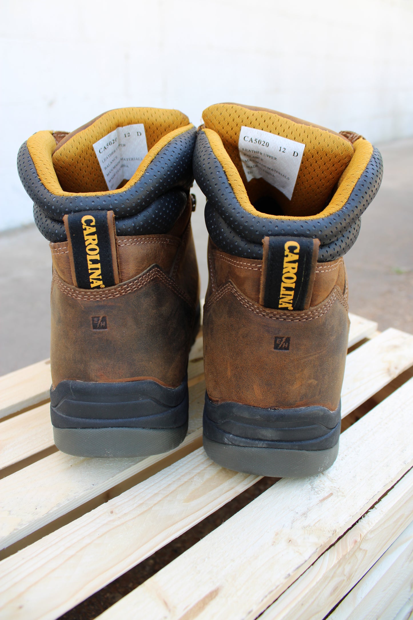 Carolina® Bruno 6" Waterproof Broad Toe Work Boot