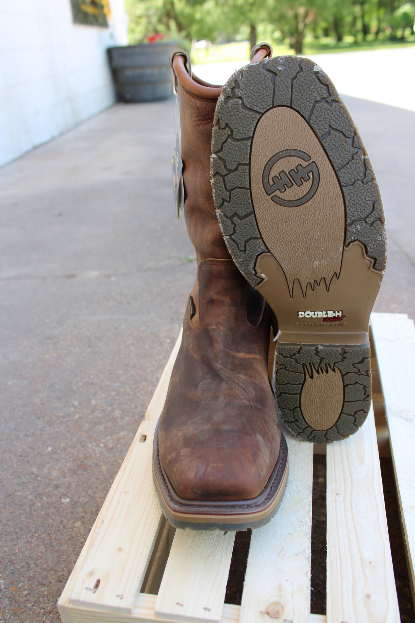 Double H® DH6502 12" Steel Toe Work Boot-CLEARANCE