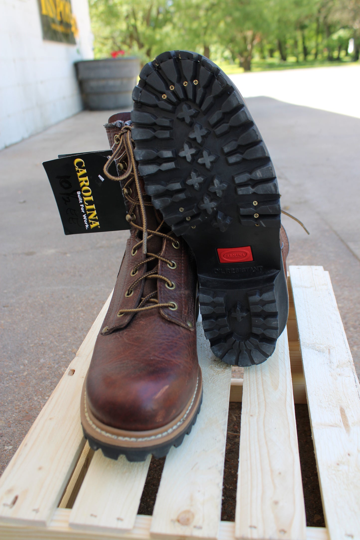 Carolina® Elm 8" Logger Work Boot