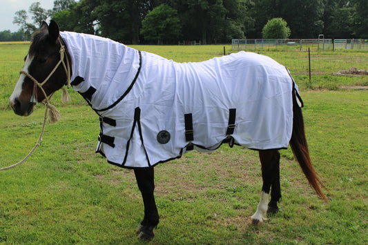 Lightweight Fly Scrim with Neck Cover by Centaur Horsecare