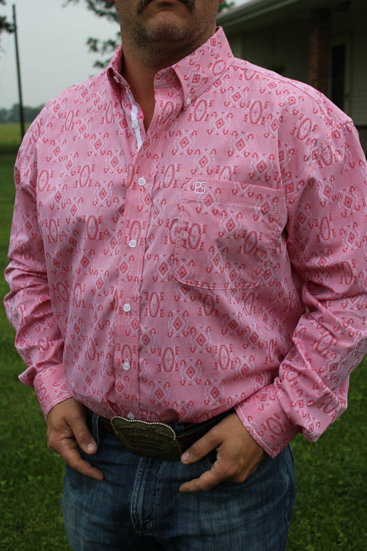 Men's Tuff Hedeman Roughstock Collection Long Sleeve Shirt