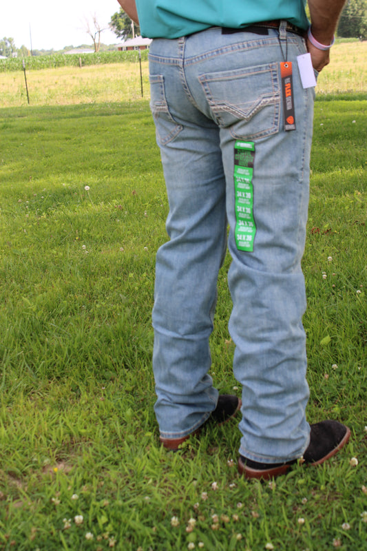 Men’s Rock n’ Roll Denim Pistol Straight Boot Jean