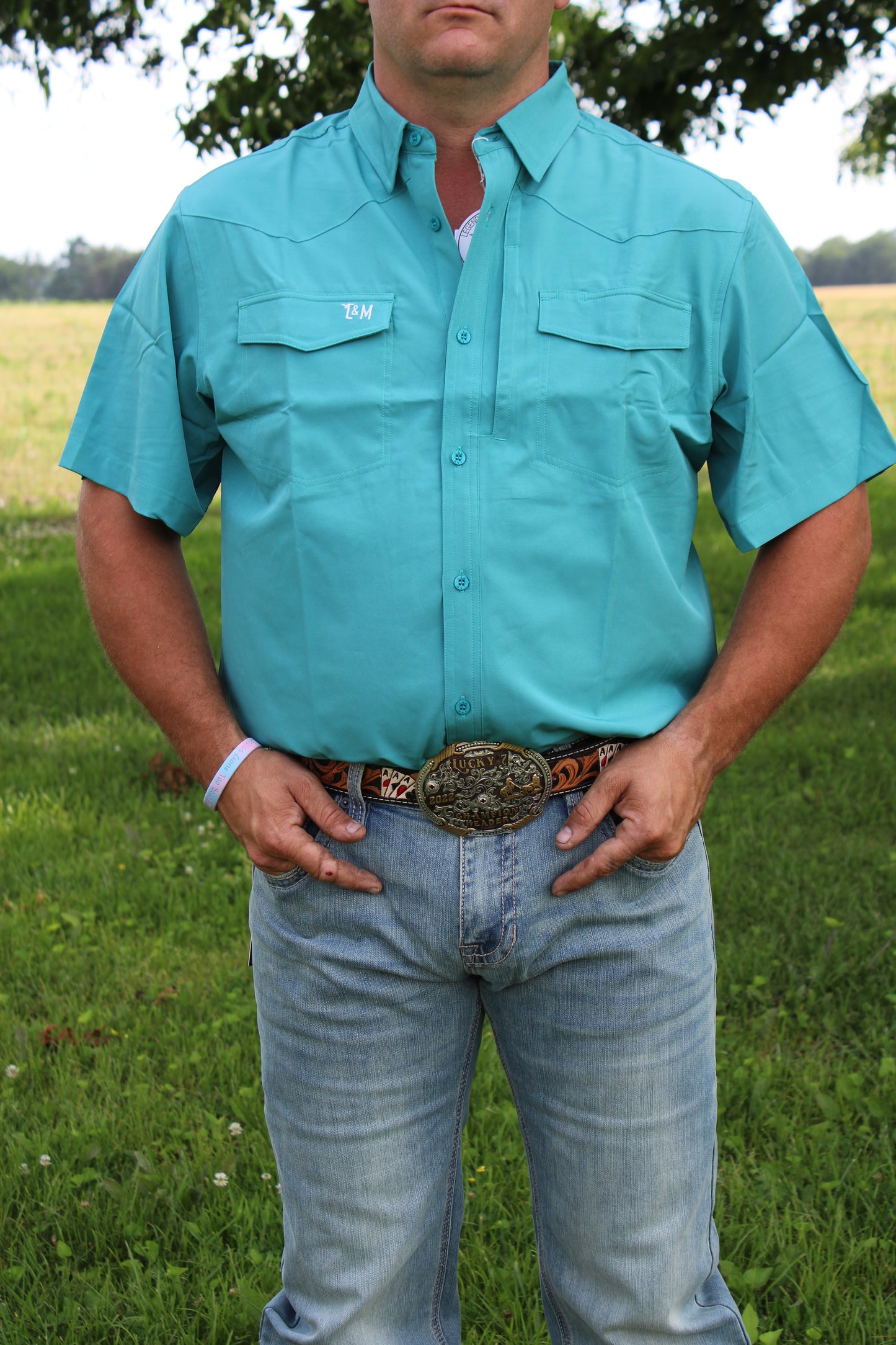 Modern Day Marverick-Dusty Teal