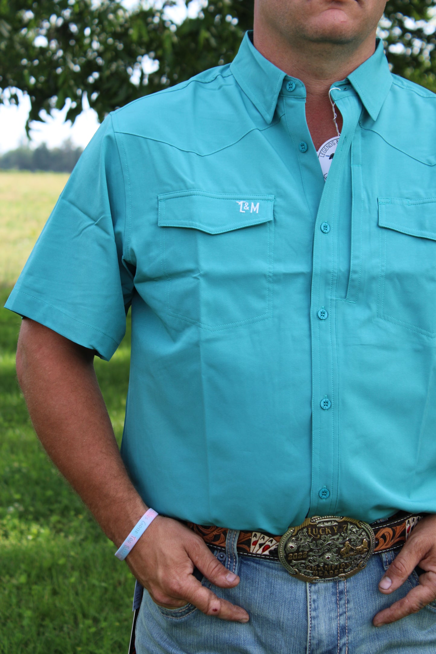 Modern Day Marverick-Dusty Teal