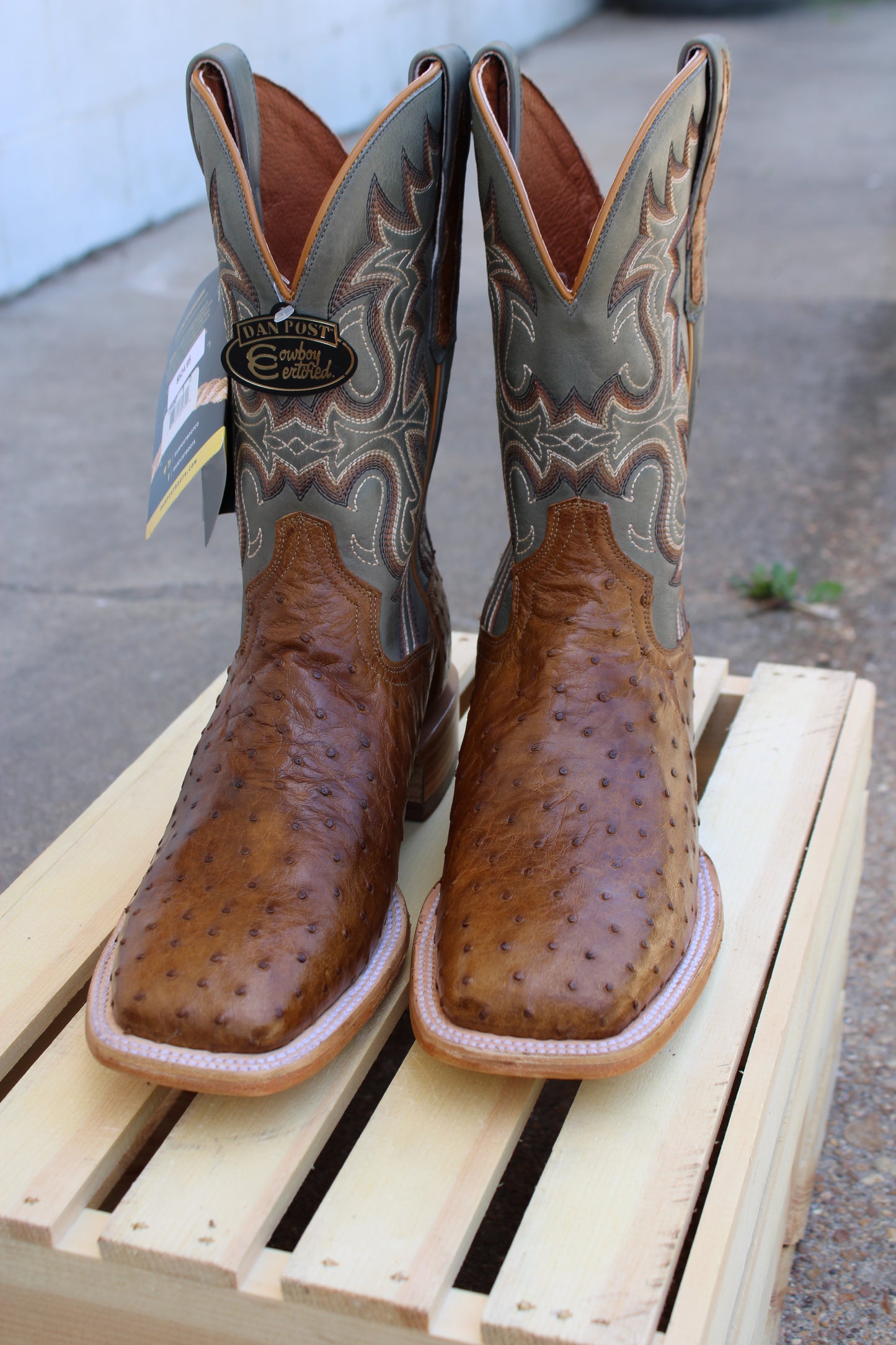 The Drayden Full Quill Ostrich Boot by Dan Post Boot Company®
