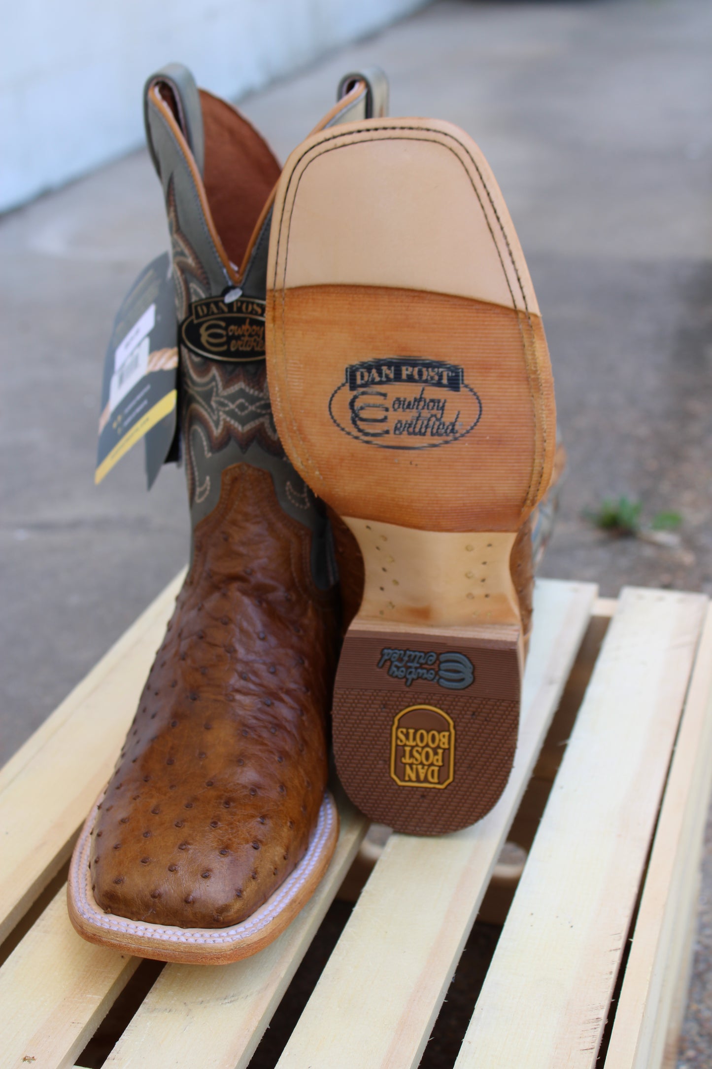 The Drayden Full Quill Ostrich Boot by Dan Post Boot Company®