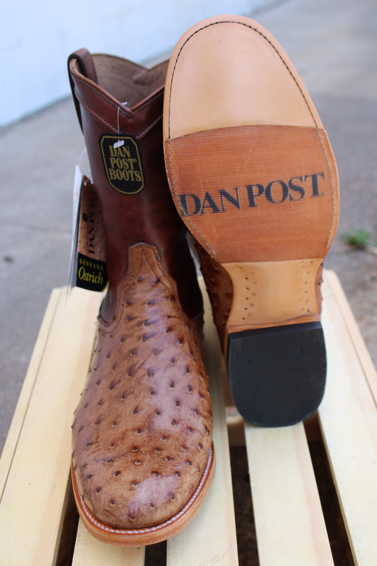 The Ardor Full Quill Ostrich Boot by Dan Post Boot Company®