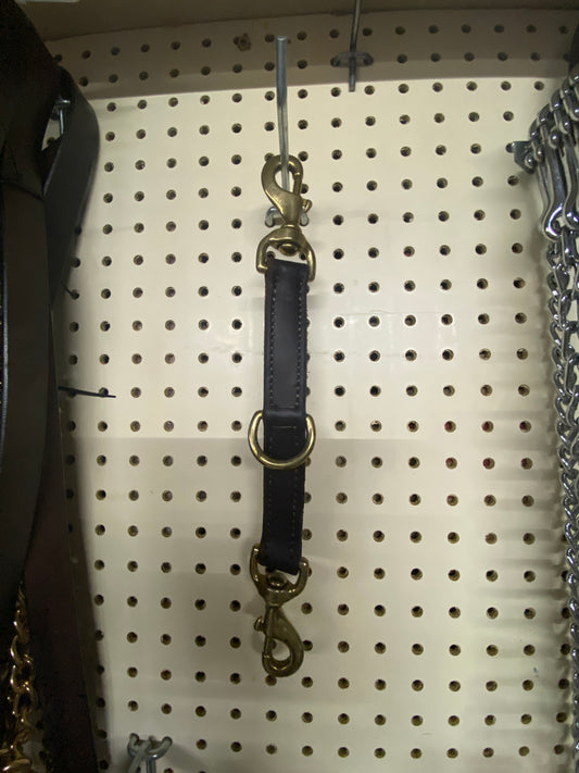 Leather Lunge Line Connector