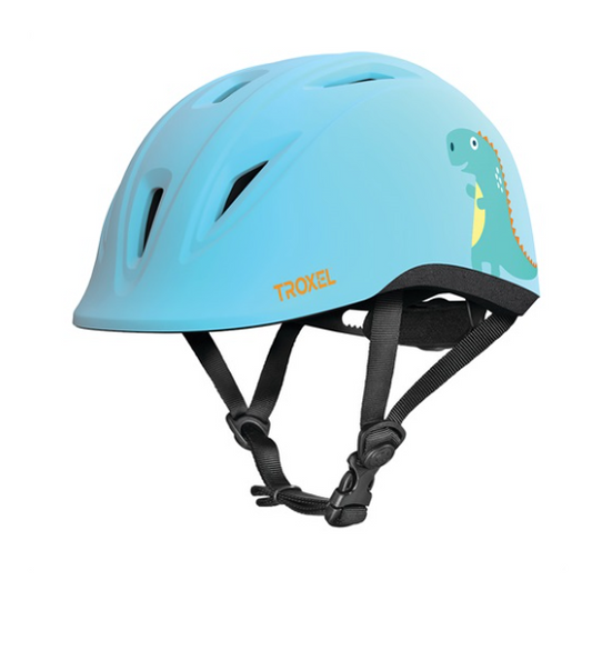 Blue Dino Toddler Helmet