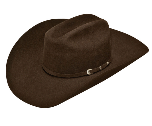 Ariat 2X Chocolate Felt Cowboy Hat