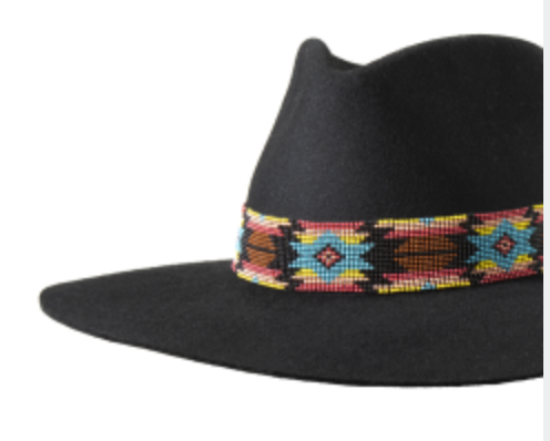 Twister 1 3/4" Aztec Beaded Hatband