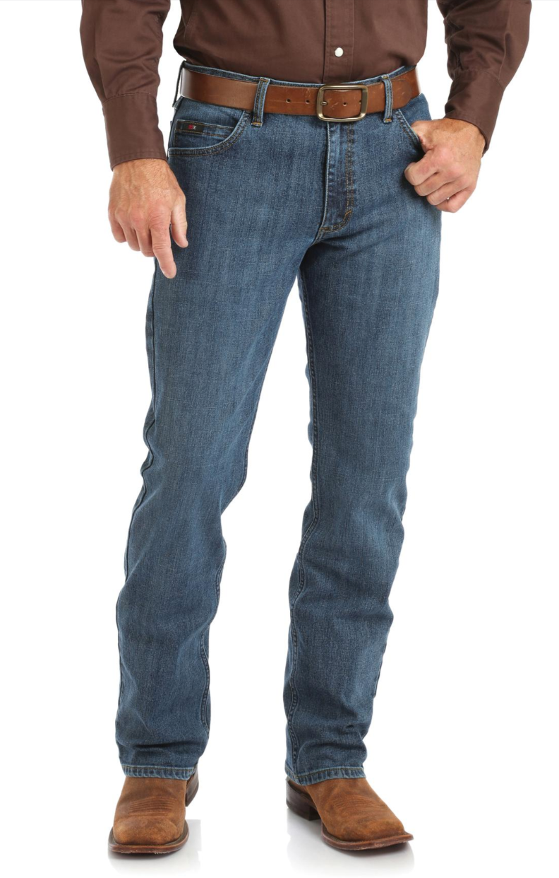 Wrangler® 20X® Competition Regular Fit Jean-Stone Blue