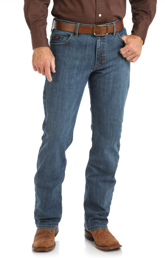 Wrangler® 20X® Competition Regular Fit Jean-Stone Blue