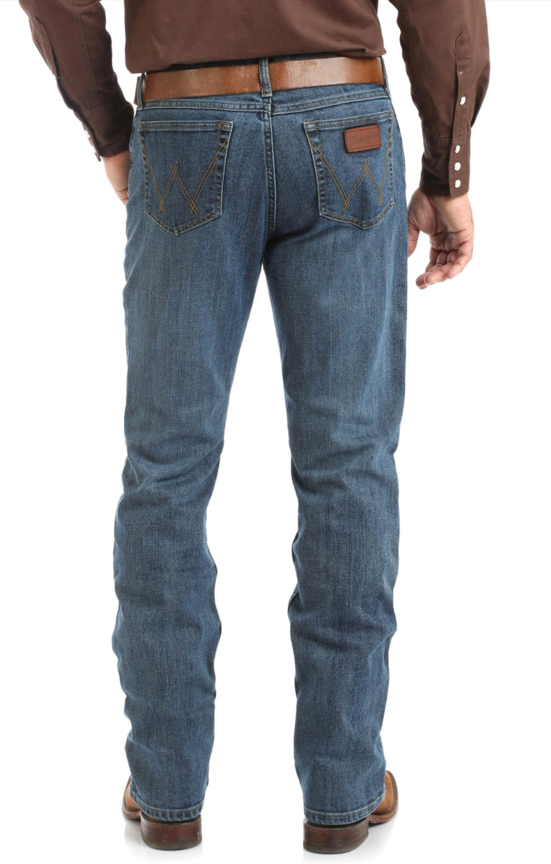 Wrangler® 20X® Competition Regular Fit Jean-Stone Blue