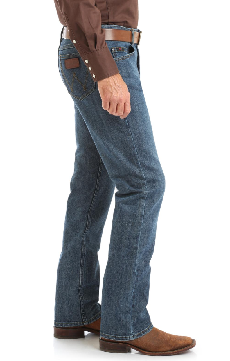 Wrangler® 20X® Competition Regular Fit Jean-Stone Blue