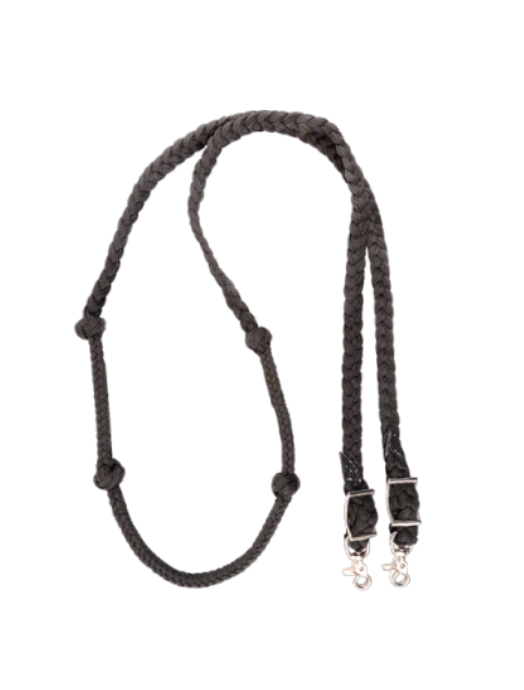 Braided Nylon Barrel Reins
