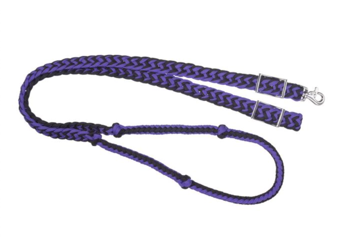 Knotted Nylon Roping Reins