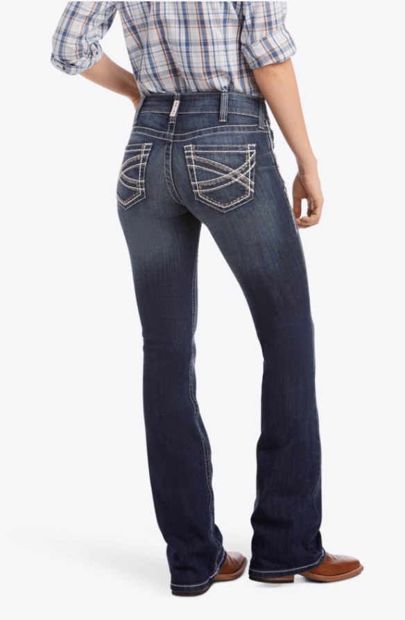 Ariat® Women's R.E.A.L. Mid-Rise Stretch Entwined Jean