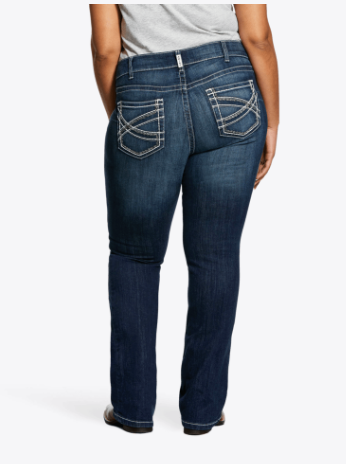 Ariat® Women's R.E.A.L. Mid-Rise Stretch Entwined Jean