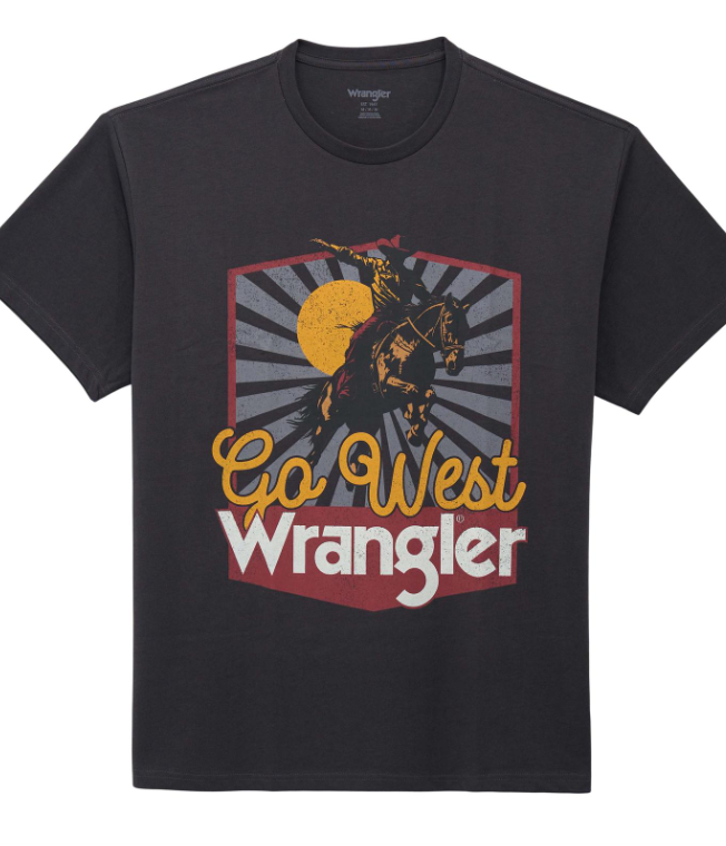 Wrangler® Men’s Phantom “Go West” Graphic Tee