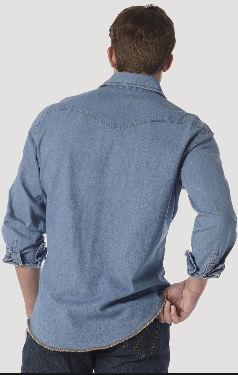 Men’s Authentic Cowboy Cut® Work Shirt-Indigo