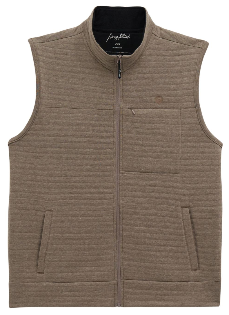 Wrangler George Strait Knit Vest, Brown