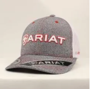 Ariat® Heather Gray Snapback Ballcap 