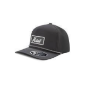 Ariat® Mens Cap Snap Back Rubber Patch Black