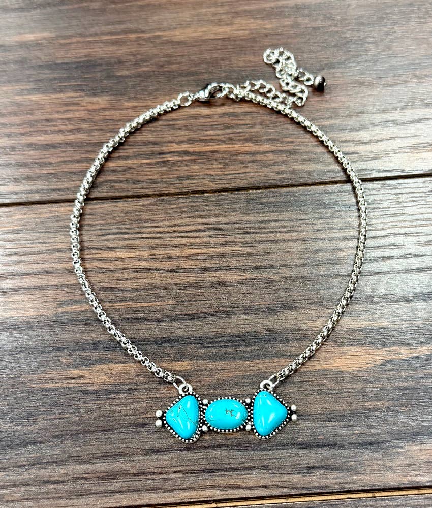 Handmade Navajo Turquoise Necklace