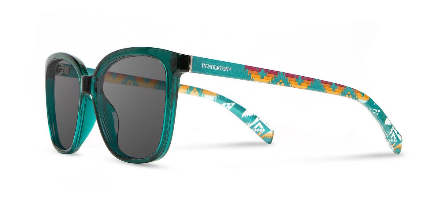 Pendleton Sunglasses - Rylahn: Teal Crystal / Nehalem