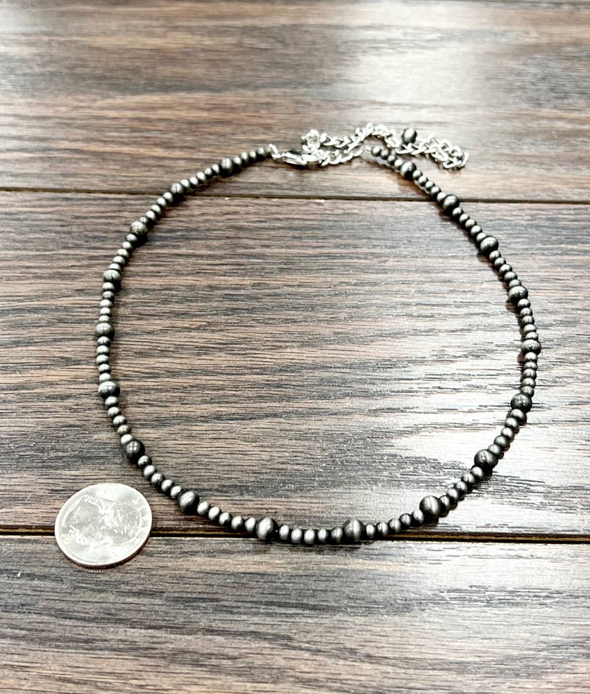 16" Handmade Navajo Bead Necklace