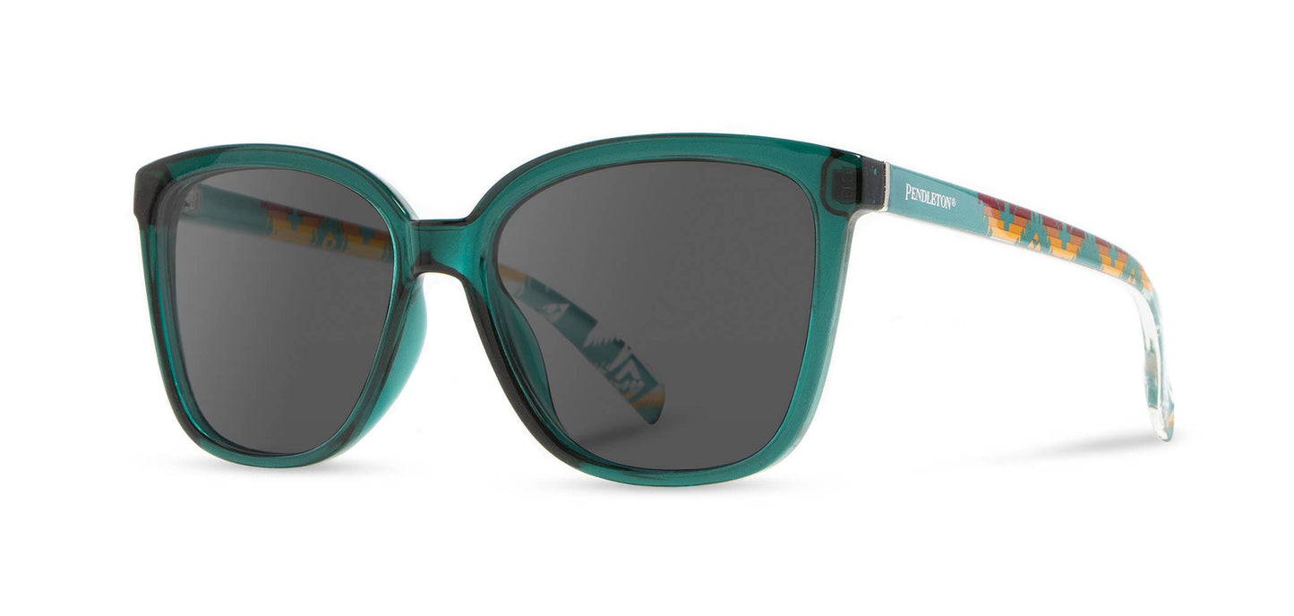 Pendleton Sunglasses - Rylahn: Teal Crystal / Nehalem