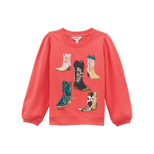 Wrangler Girls Crew Sweatshirt